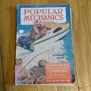 Vintage Popular Mechanics Magazine April 1953